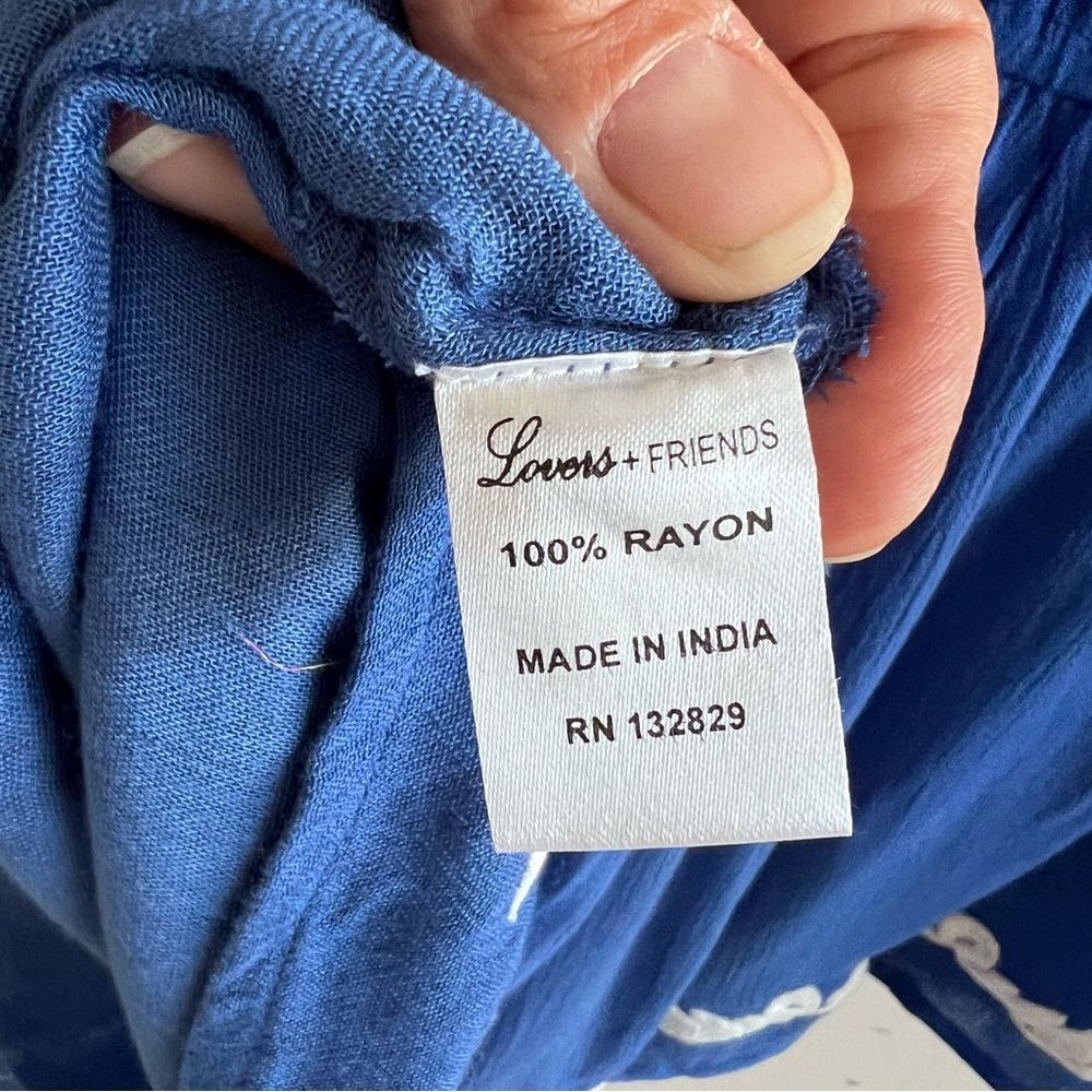 Lovers + Friends Carmella Embroidered Romper - image 6